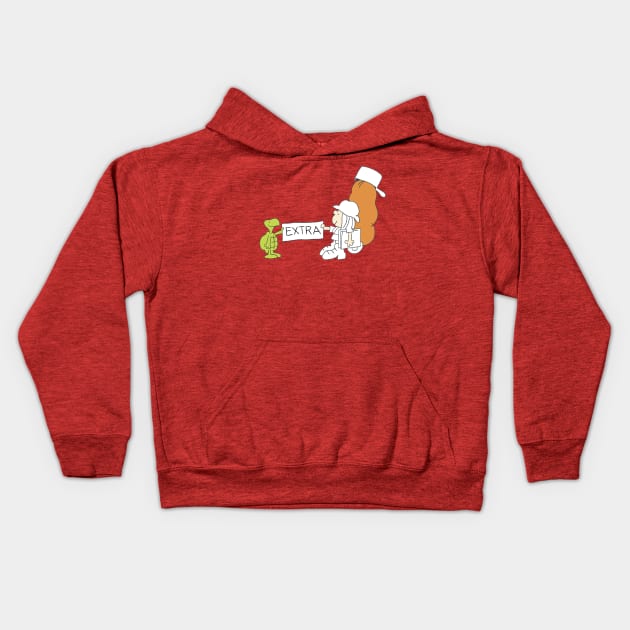 EXTRA Kids Hoodie by ThirteenthFloor